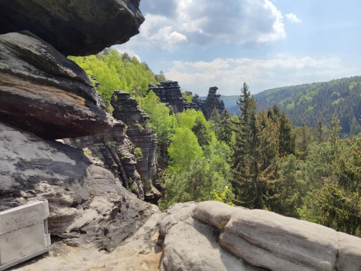 Ferienwohnung Bastei ローゼンタール＝ビーラタール エクステリア 写真
