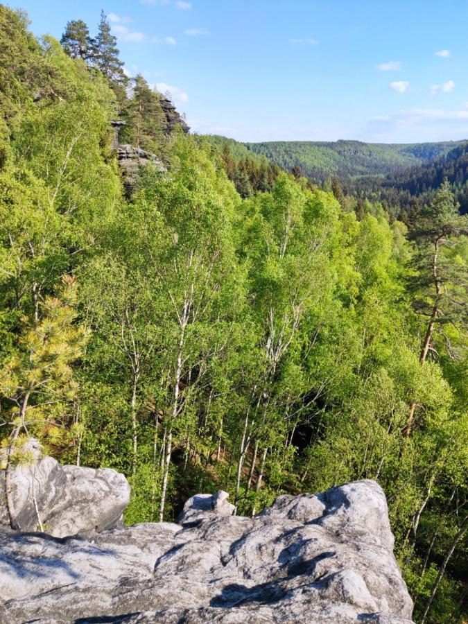 Ferienwohnung Bastei ローゼンタール＝ビーラタール エクステリア 写真